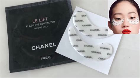 patch pour les yeux chanel|chanel eye revitalizer.